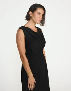 Shoreline Maxi Dress (Black)*CHARCOAL CLOTHING New