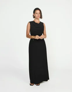 Shoreline Maxi Dress (Black)*CHARCOAL CLOTHING New