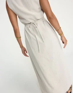 Shoreline Maxi Dress (Latte)*CHARCOAL CLOTHING Clearance