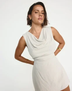 Shoreline Mini Dress (Latte)*CHARCOAL CLOTHING Best
