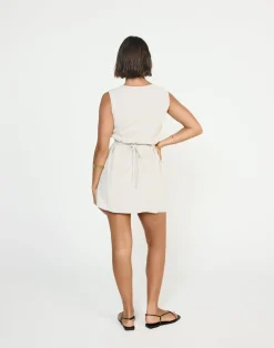 Shoreline Mini Dress (Latte)*CHARCOAL CLOTHING Best