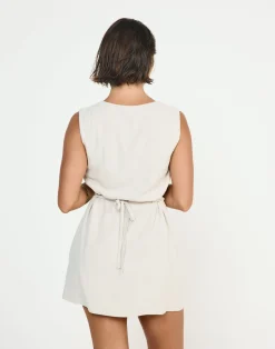 Shoreline Mini Dress (Latte)*CHARCOAL CLOTHING Best