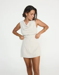 Shoreline Mini Dress (Latte)*CHARCOAL CLOTHING Best