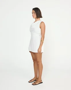 Shoreline Mini Dress (White)*CHARCOAL CLOTHING Best