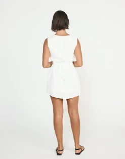 Shoreline Mini Dress (White)*CHARCOAL CLOTHING Best