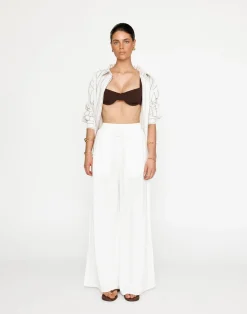 Showdown Pants (White)*CHARCOAL Hot