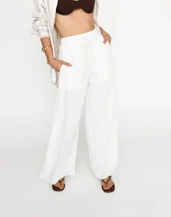 Showdown Pants (White)*CHARCOAL Hot