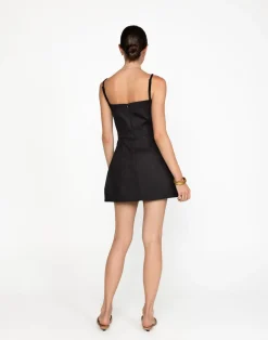 Sinead Mini Dress (Black)*CHARCOAL Clearance