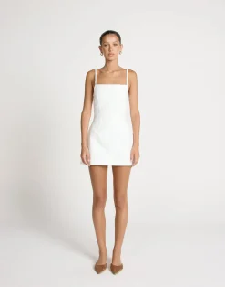 Sinead Mini Dress (Textured White)*CHARCOAL CLOTHING Best