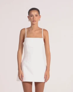 Sinead Mini Dress (Textured White)*CHARCOAL CLOTHING Best