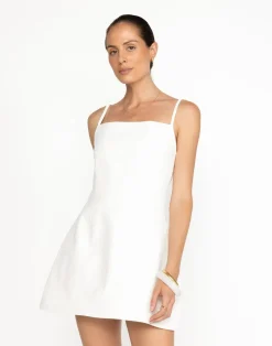 Sinead Mini Dress (White)*CHARCOAL Outlet