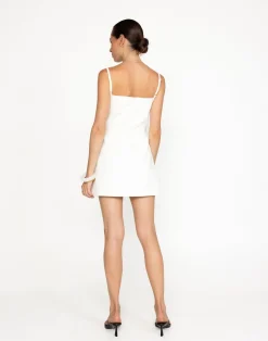 Sinead Mini Dress (White)*CHARCOAL Outlet