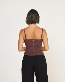 Sirena Top (Cocoa)*CHARCOAL CLOTHING Hot