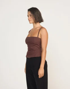 Sirena Top (Cocoa)*CHARCOAL CLOTHING Hot