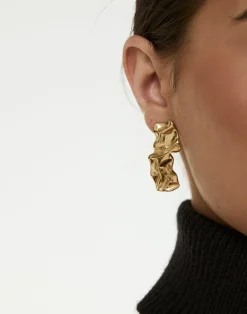 Solene Earrings (Gold)*CHARCOAL Hot