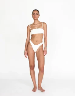 Soraya Bikini Bottoms (Pearl)*CHARCOAL Sale