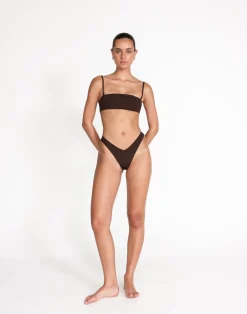 Soraya Bikini Top (Chocolate)*CHARCOAL Outlet