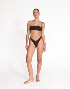 Soraya Bikini Top (Chocolate)*CHARCOAL Outlet