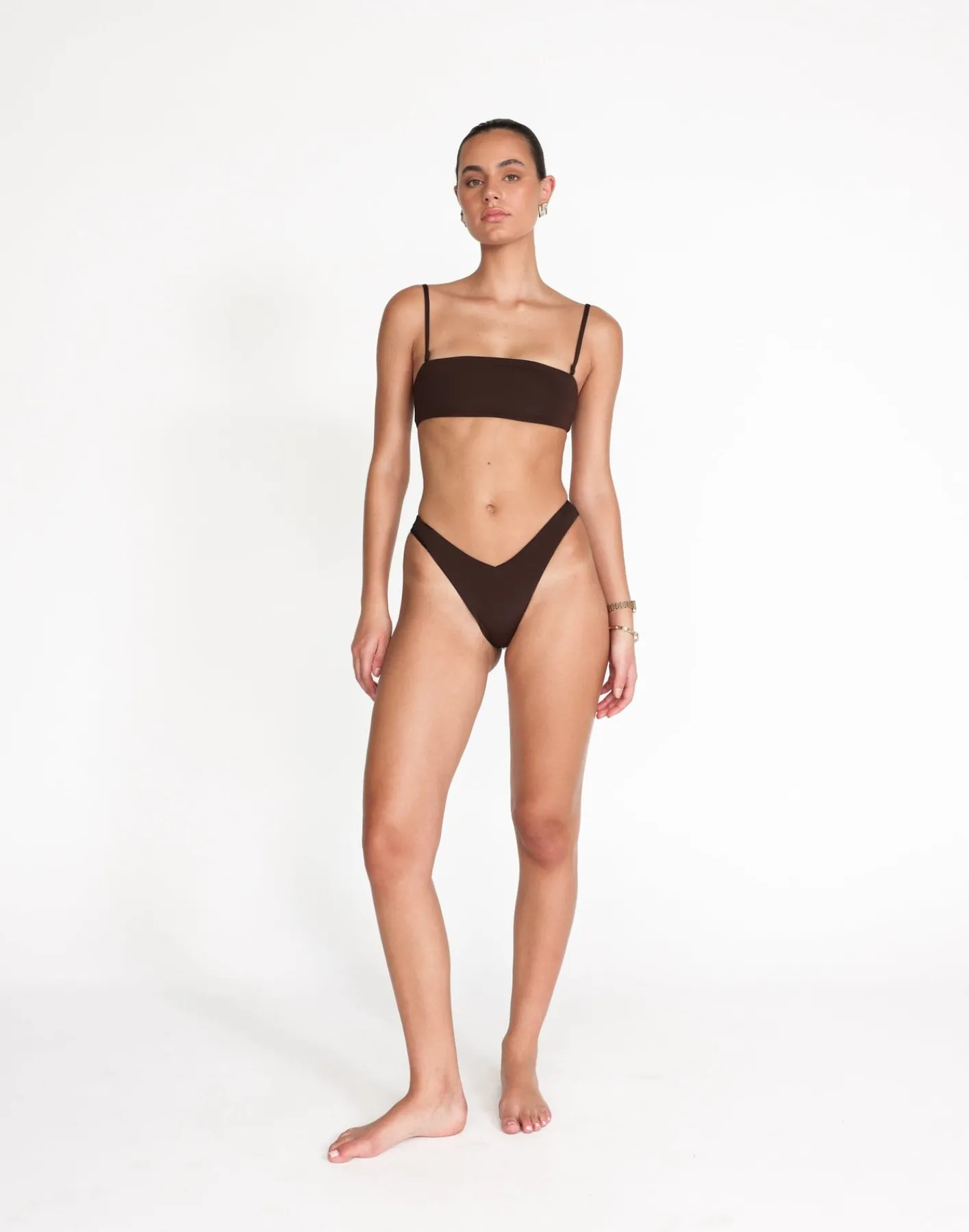 Soraya Bikini Top (Chocolate)*CHARCOAL Outlet