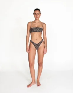 Soraya Bikini Top (Marlow)*CHARCOAL Hot