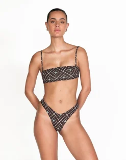 Soraya Bikini Top (Marlow)*CHARCOAL Sale