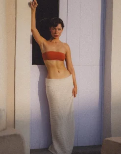Soraya Bikini Top (Paprika)*CHARCOAL Clearance