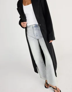 Sorrel Trench Coat (Black)*CHARCOAL CLOTHING Clearance