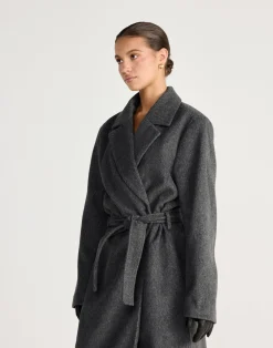 Sorrel Trench Coat (Slate)*CHARCOAL CLOTHING Discount