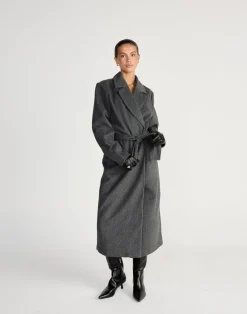 Sorrel Trench Coat (Slate)*CHARCOAL CLOTHING Discount