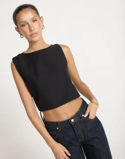 Sotiria Top (Black)*CHARCOAL CLOTHING Hot