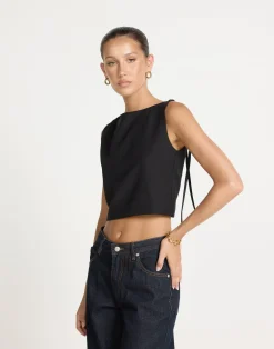 Sotiria Top (Black)*CHARCOAL CLOTHING Hot