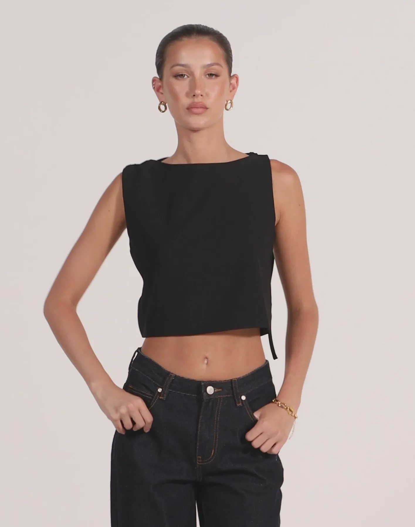 Sotiria Top (Black)*CHARCOAL CLOTHING Hot