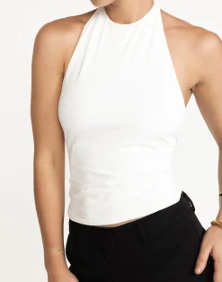 Speakeasy Top (White)*CHARCOAL Best