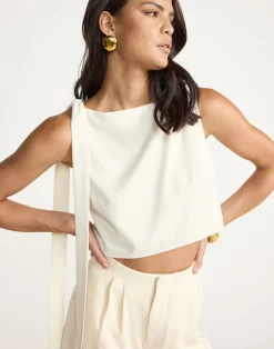 Star Crossed Top (Cream)*CHARCOAL Hot