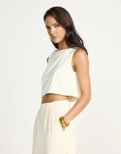 Star Crossed Top (Cream)*CHARCOAL Hot