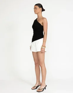 Stephanie Top (Black)*CHARCOAL Hot
