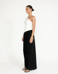 Stephanie Top (White)*CHARCOAL Discount