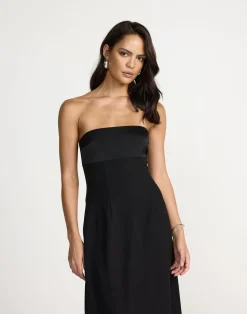 Suki Maxi Dress (Black)*CHARCOAL CLOTHING New