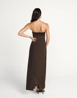 Suki Maxi Dress (Chocolate)*CHARCOAL CLOTHING Hot