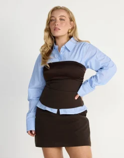 Suki Top (Chocolate)*CHARCOAL CLOTHING Discount
