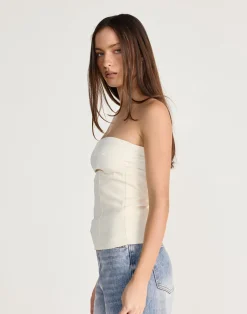 Suki Top (Cream)*CHARCOAL Hot
