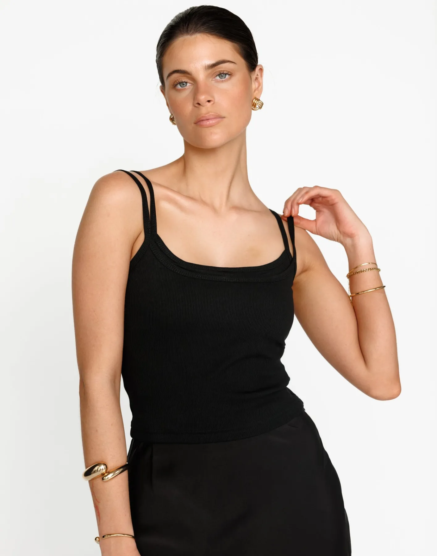 Sun-baked Top (Black)*CHARCOAL Discount