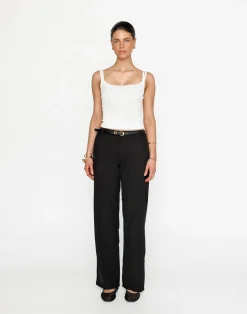 Sun-baked Top (White)*CHARCOAL Hot