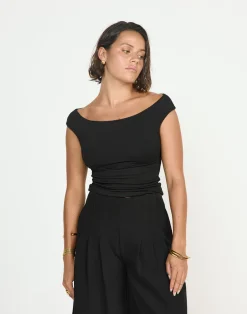 Sunkissed Top (Black)*CHARCOAL CLOTHING Clearance