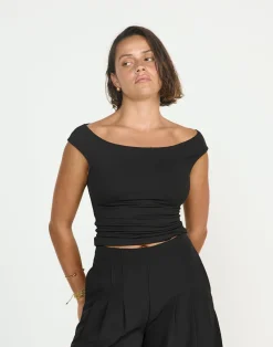 Sunkissed Top (Black)*CHARCOAL CLOTHING Clearance