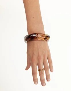 Tamiya Bracelet (Brown Tort)*CHARCOAL Clearance