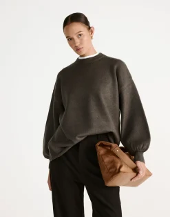Tammy Shoulder Bag (Dark Tan Suede) - By*Billini Best
