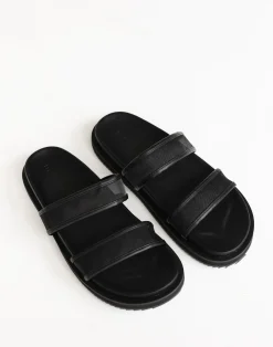 Tamre Slides (Black Mesh) - By*Billini Discount