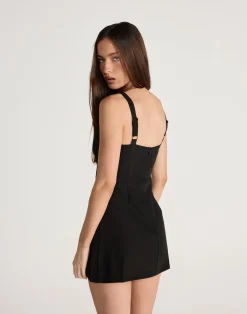 Tanner Mini Dress (Black)*CHARCOAL CLOTHING Online