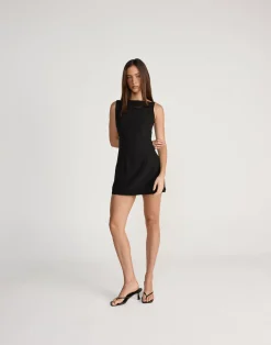 Tanner Mini Dress (Black)*CHARCOAL CLOTHING Online